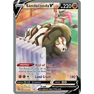Sandaconda V (Alternate Full Art) - 25/264 - Fusion Strike