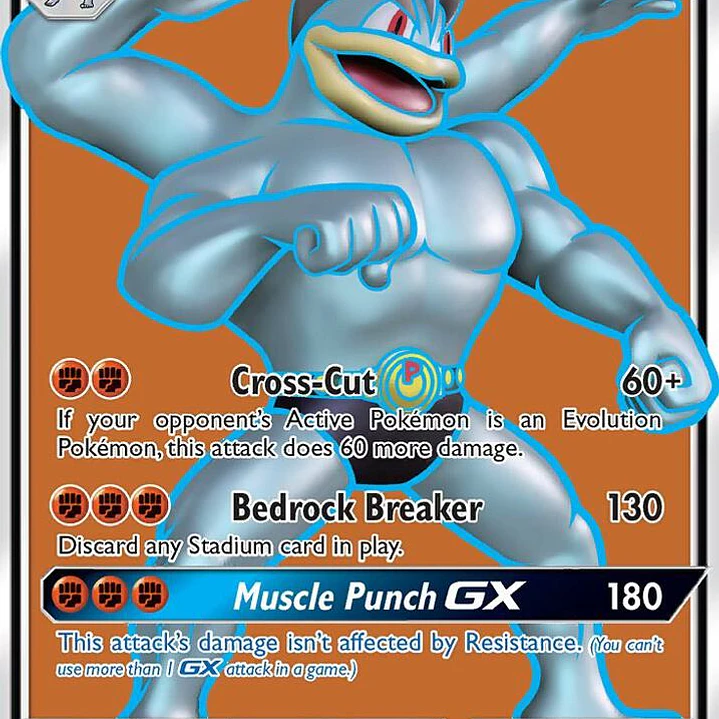 Machamp GX (Full Art) - 135/147 - Burning Shadows 1