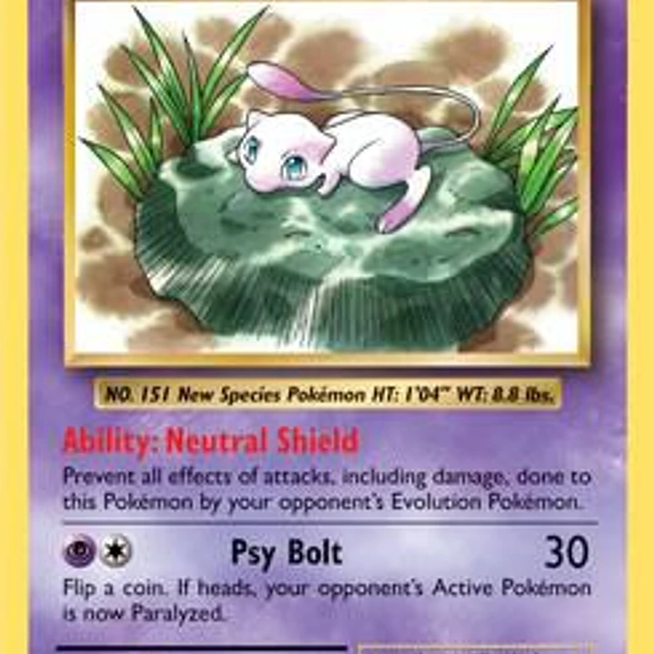 Mew - 53/108 (XY Evolutions) - Deck Exclusives - LP 1