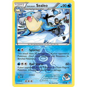 Team Aqua's Sealeo - Double Crisis - Reverse Holofoil - MP
