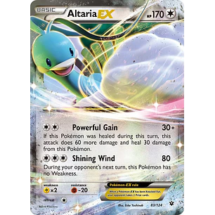 Altaria EX - XY - Fates Collide