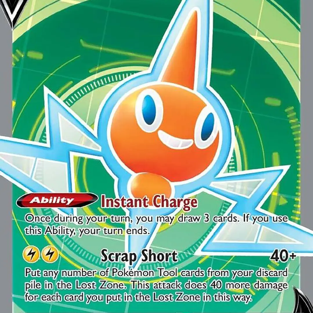 Rotom V (Full Art) - SWSH11: Lost Origin 1