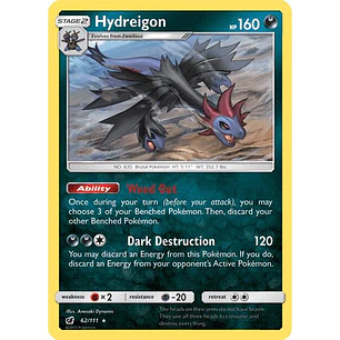 Hydreigon - SM - Crimson Invasion - Reverse Holofoil