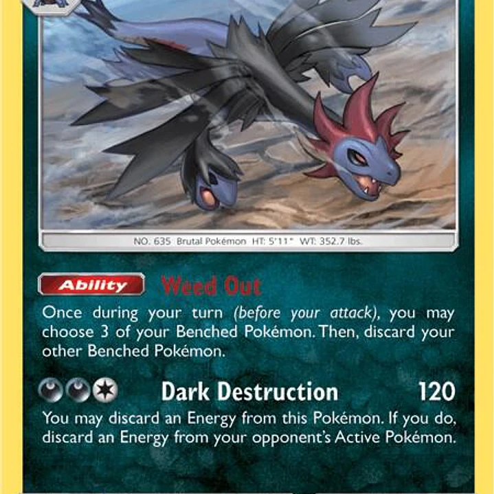 Hydreigon - SM - Crimson Invasion - Reverse Holofoil 1
