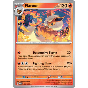 Flareon - SV: Scarlet & Violet 151 - Holofoil