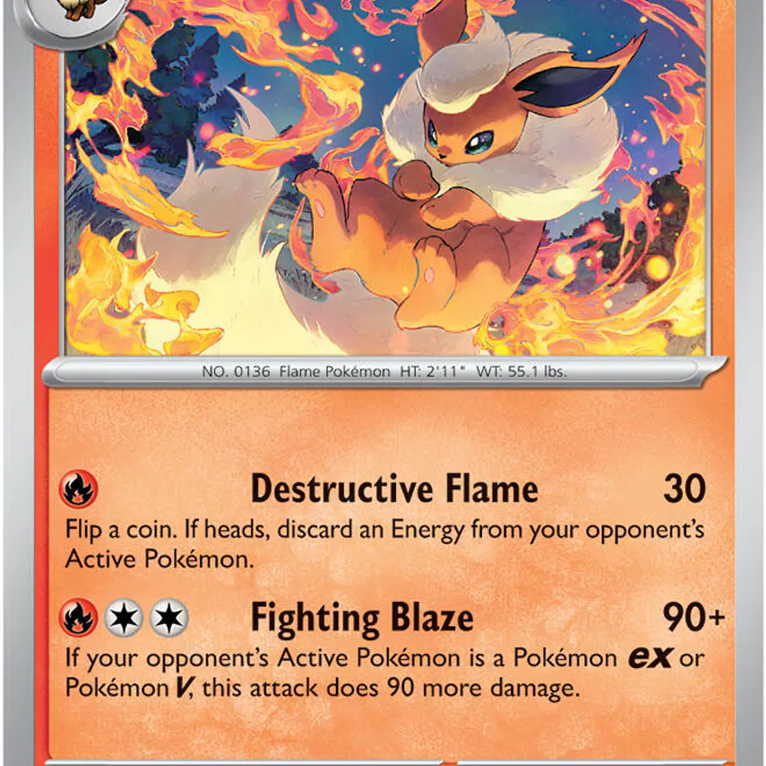 Flareon - SV: Scarlet & Violet 151 - Holofoil 1