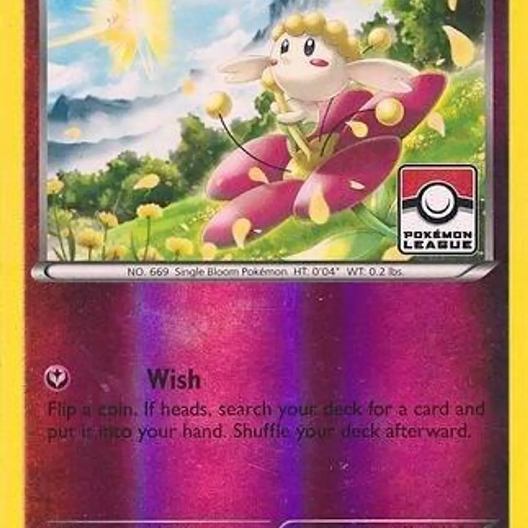 Flabebe - 101/162 (Pokemon League) 1