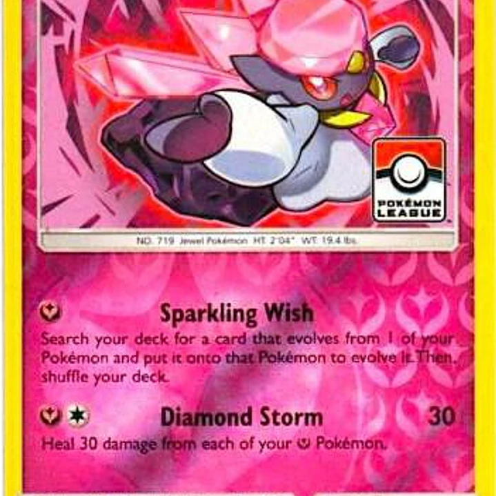 Diancie - 94/147 (Pokemon League) - LP 1