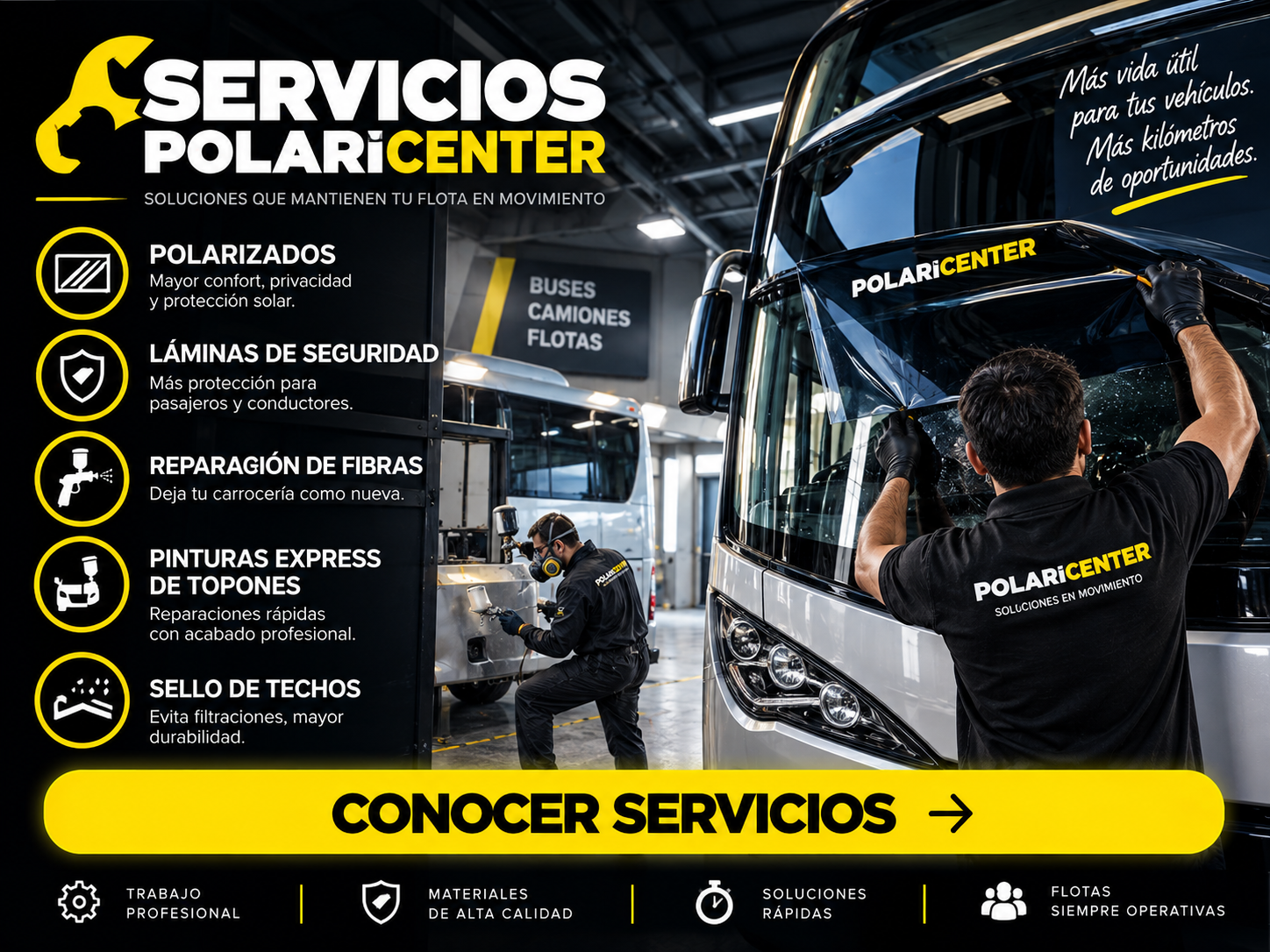 SERVICIOS: Asesoría, soporte y soluciones para empresas y flotas
