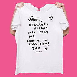 POLERA PIJAMA NOMBRE PERSONALIZADO