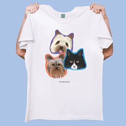 Polera personalizada mascota C