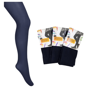 PANTY MICROFIBRA COLOR AZUL TALLA L/XL