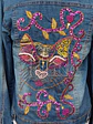 Chaqueta gato bordada a mano - Miniatura 4
