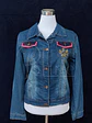 Chaqueta gato bordada a mano - Miniatura 2
