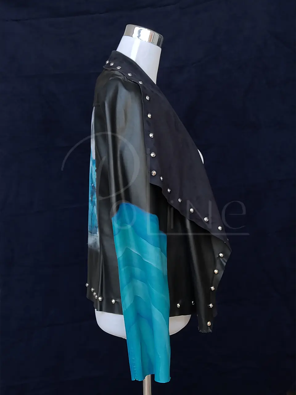 Chaqueta pintada a mano glaciar 3