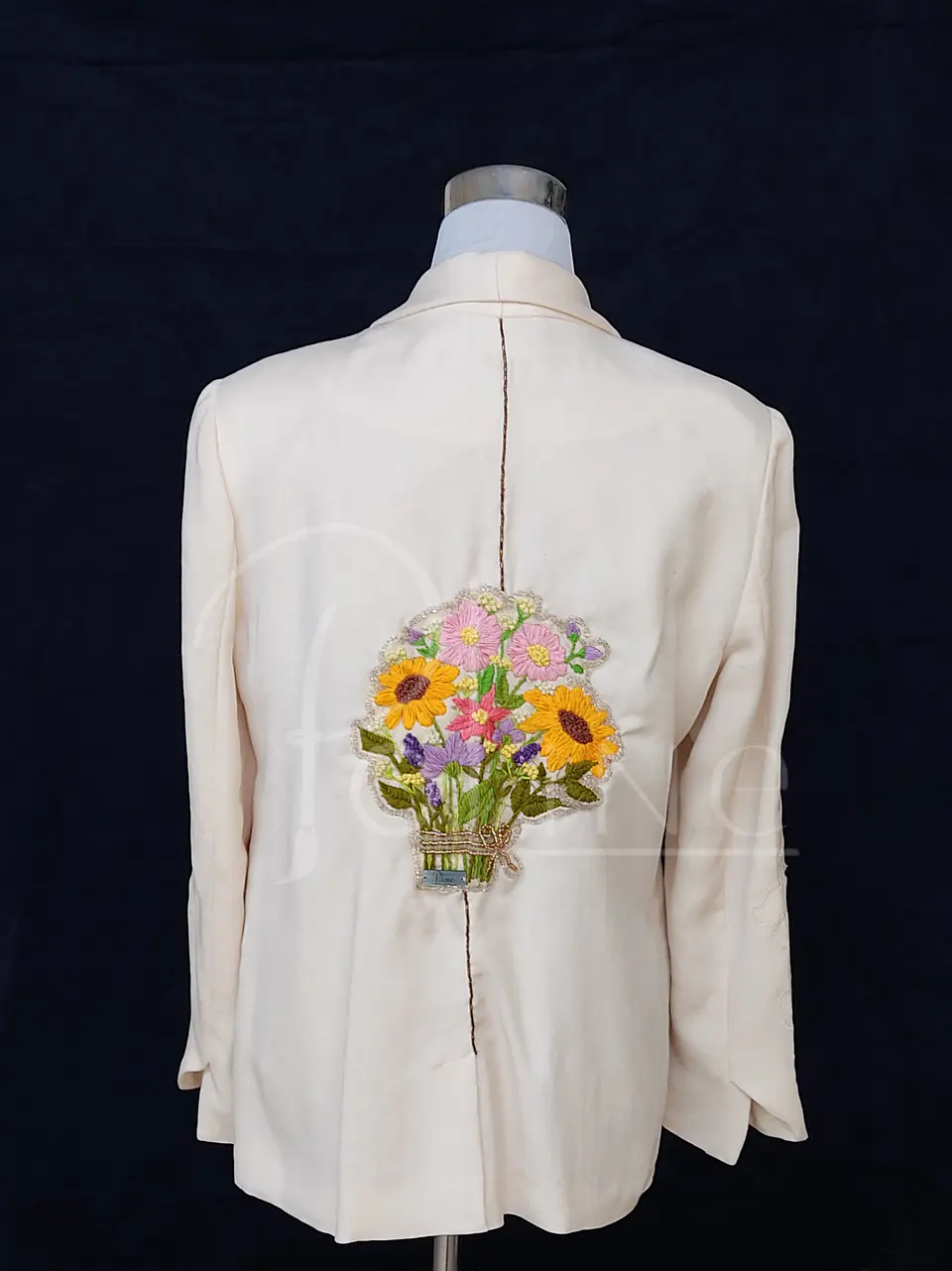Chaqueta ramo de flores  1