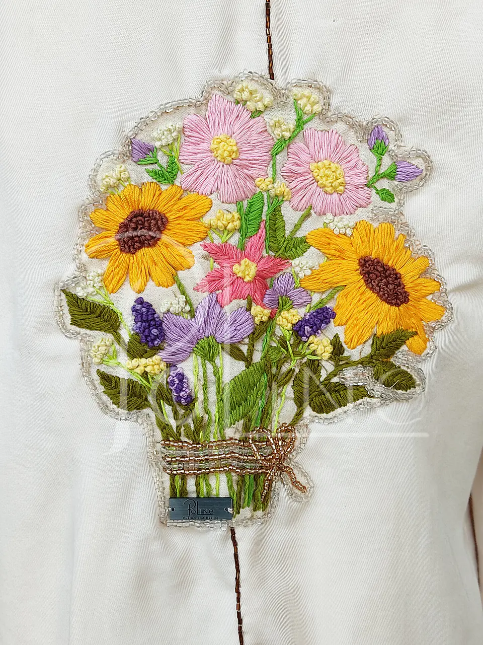 Chaqueta ramo de flores  2