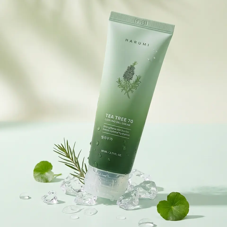 Harumi Tea Tree 70 Cooling Gel Cream 1