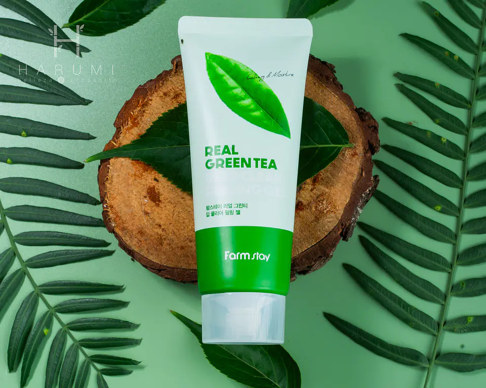 Farmstay Real Green Tea Deep Clear Peeling Gel 1