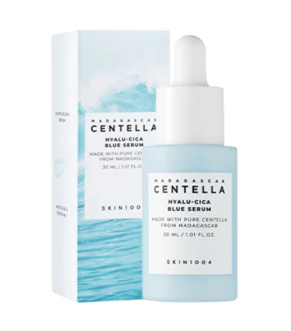 Skin1004 Madagascar Centella Hyalu-Cica Blue Serum 1