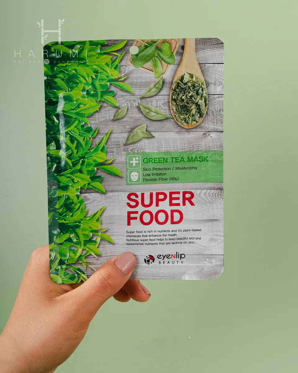 Eyenlip Super Food Green Tea Mask 1