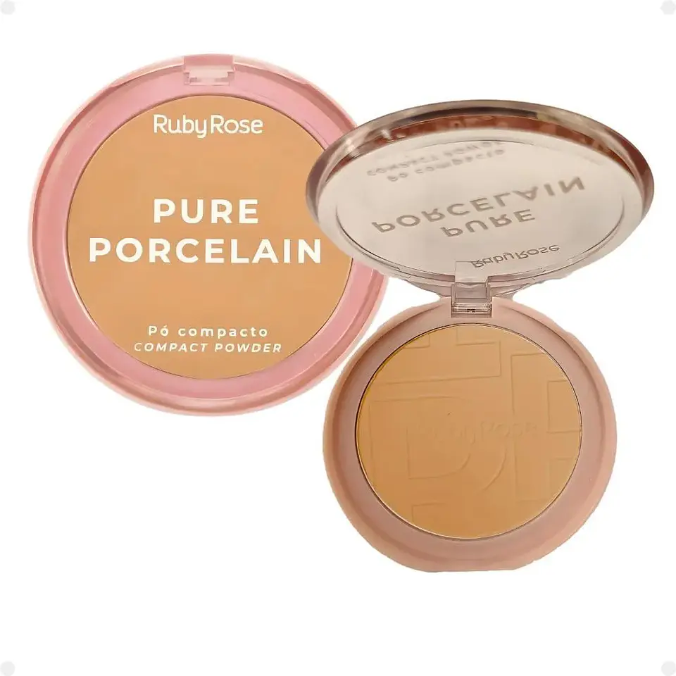 Ruby Rose Polvo Compacto Pure Porcelain Hb M401 1