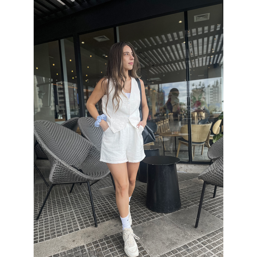 Conjunto short lino 💐