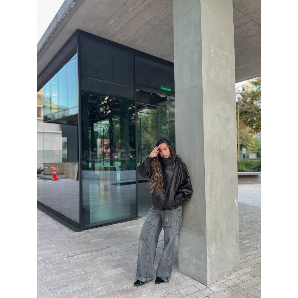 Chaqueta Funnel neck 