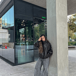 Chaqueta Funnel neck 