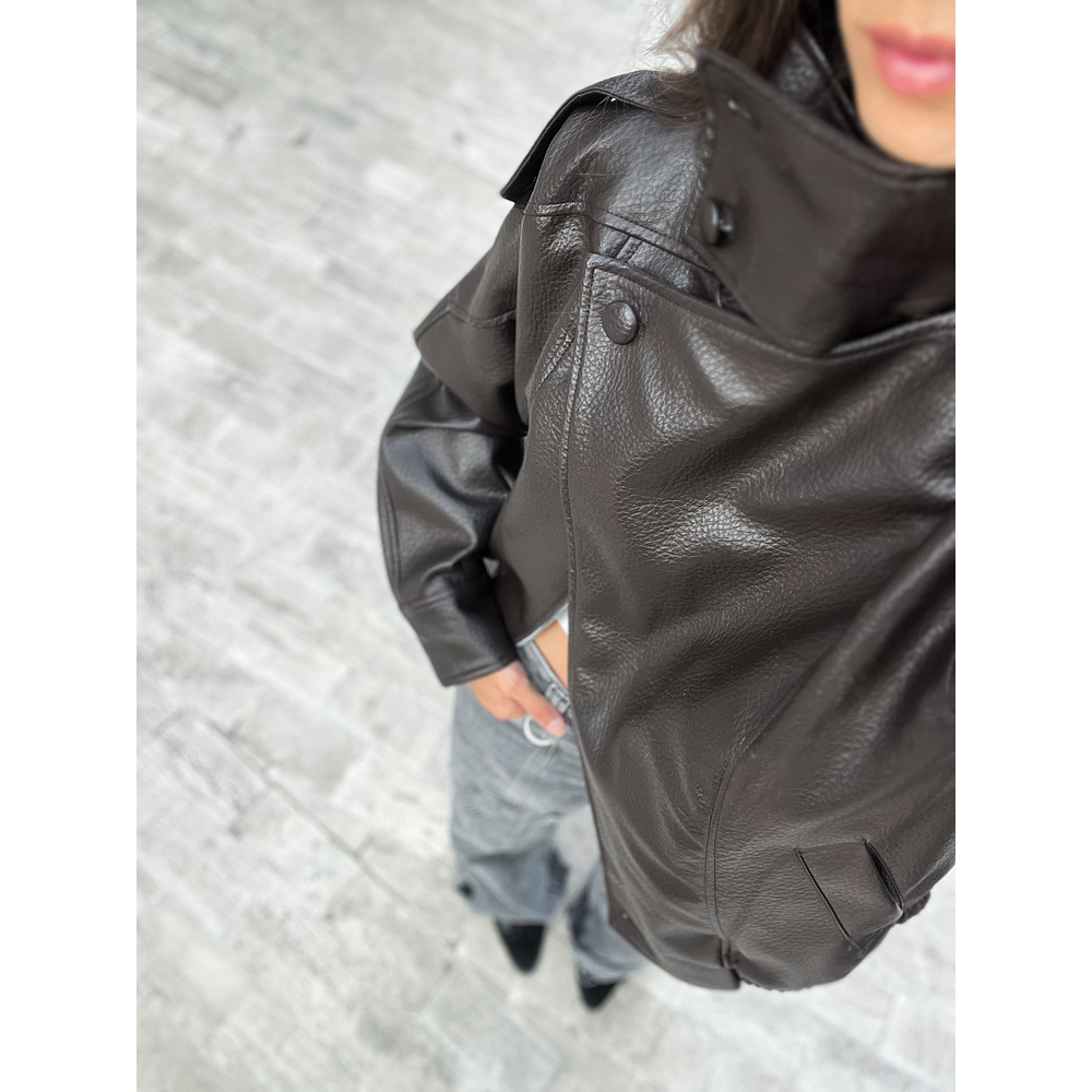 Chaqueta Funnel neck 