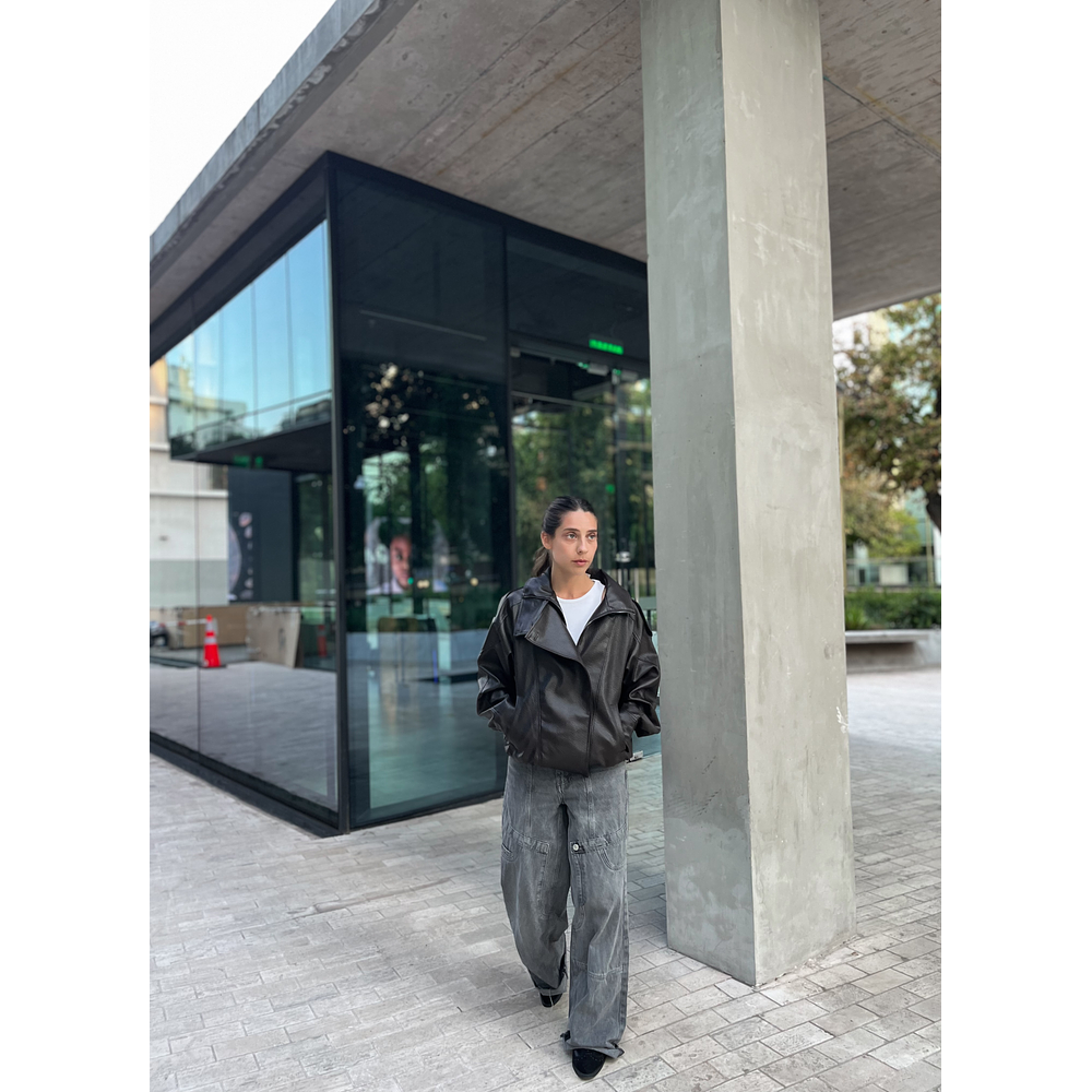 Chaqueta Funnel neck 