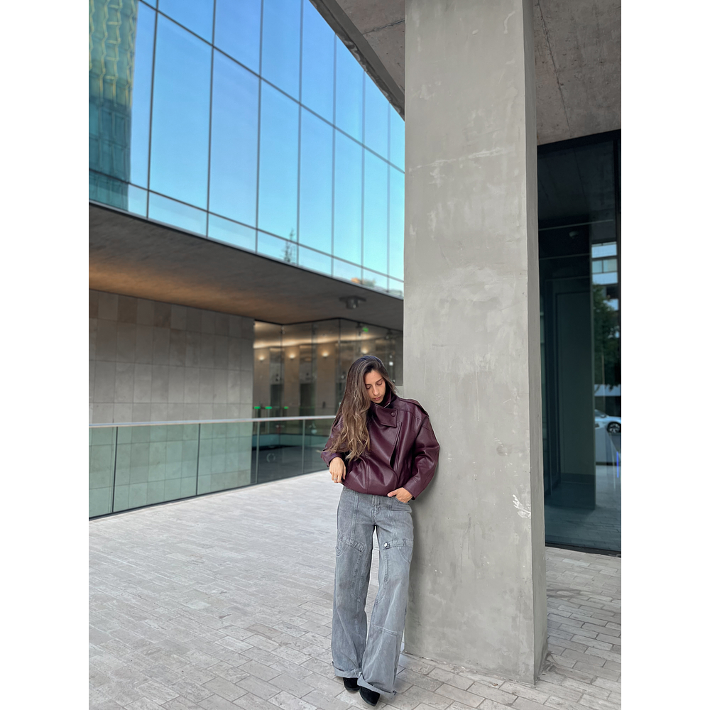 Chaqueta Funnel neck 