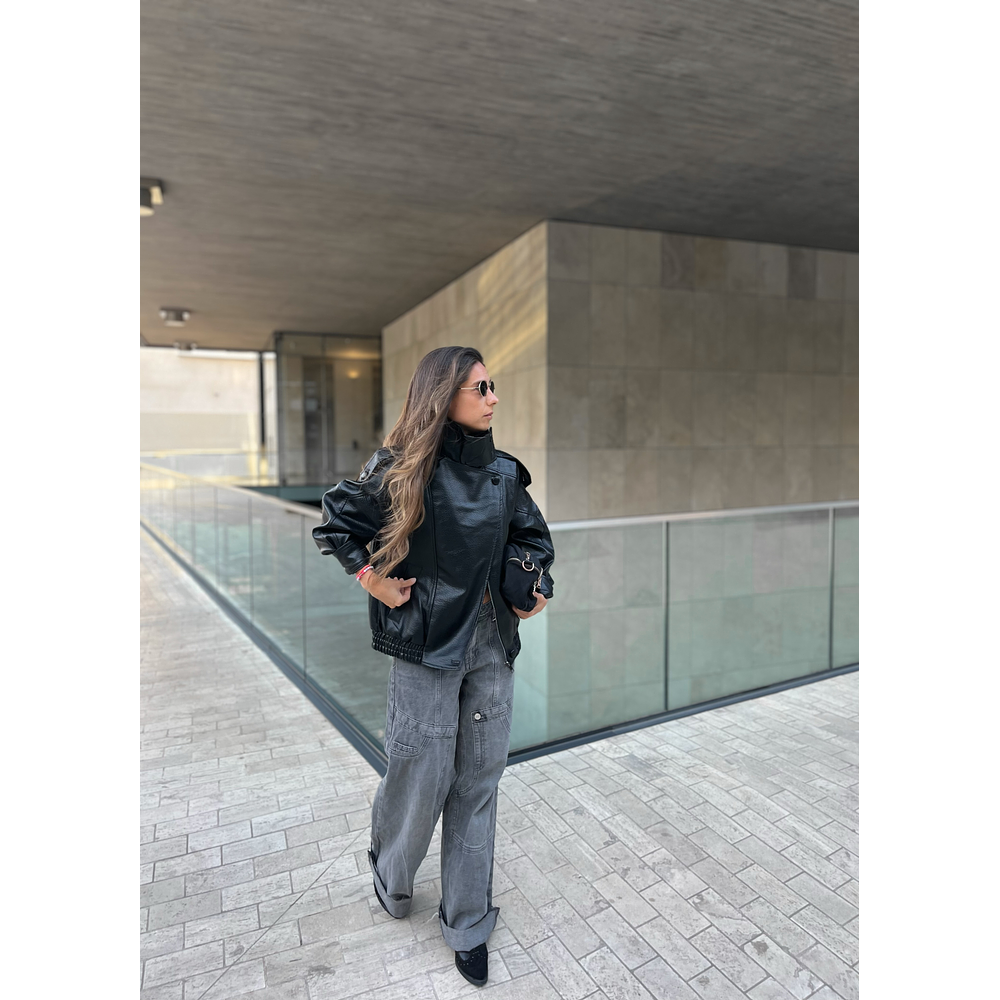 Chaqueta Funnel neck 