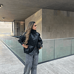 Chaqueta Funnel neck 