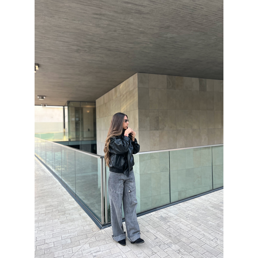 Chaqueta Funnel neck 