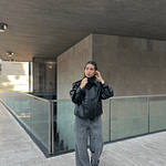 Chaqueta Funnel neck 