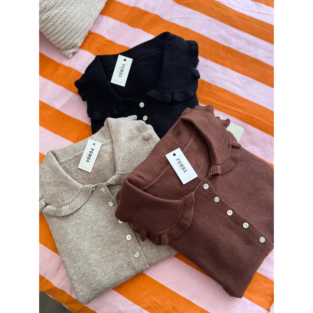 Sweater cuello bobo
