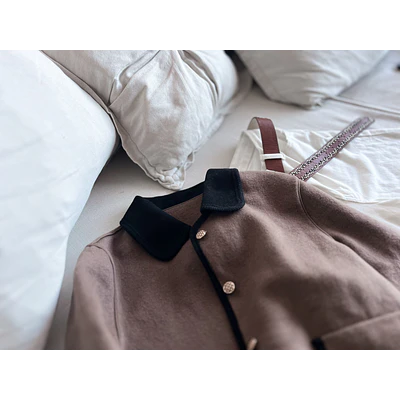 Chaqueta cuello bobo