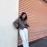 Chaqueta cuello bobo