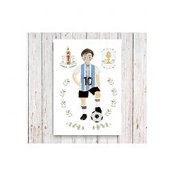 Santito Niño Messi Camiseta Celeste