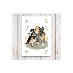 Santito Niño 3 Perritos