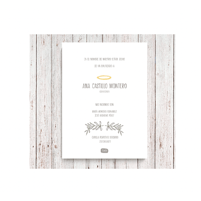 Santito Angelita Espigas