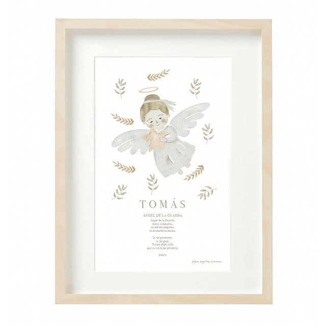 CUADRO ANGELITA ESPIGA