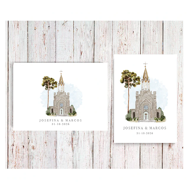 TARJETA DE AGRADECIMIENTO MATRIMONIO IGLESIA SANTA RITA
