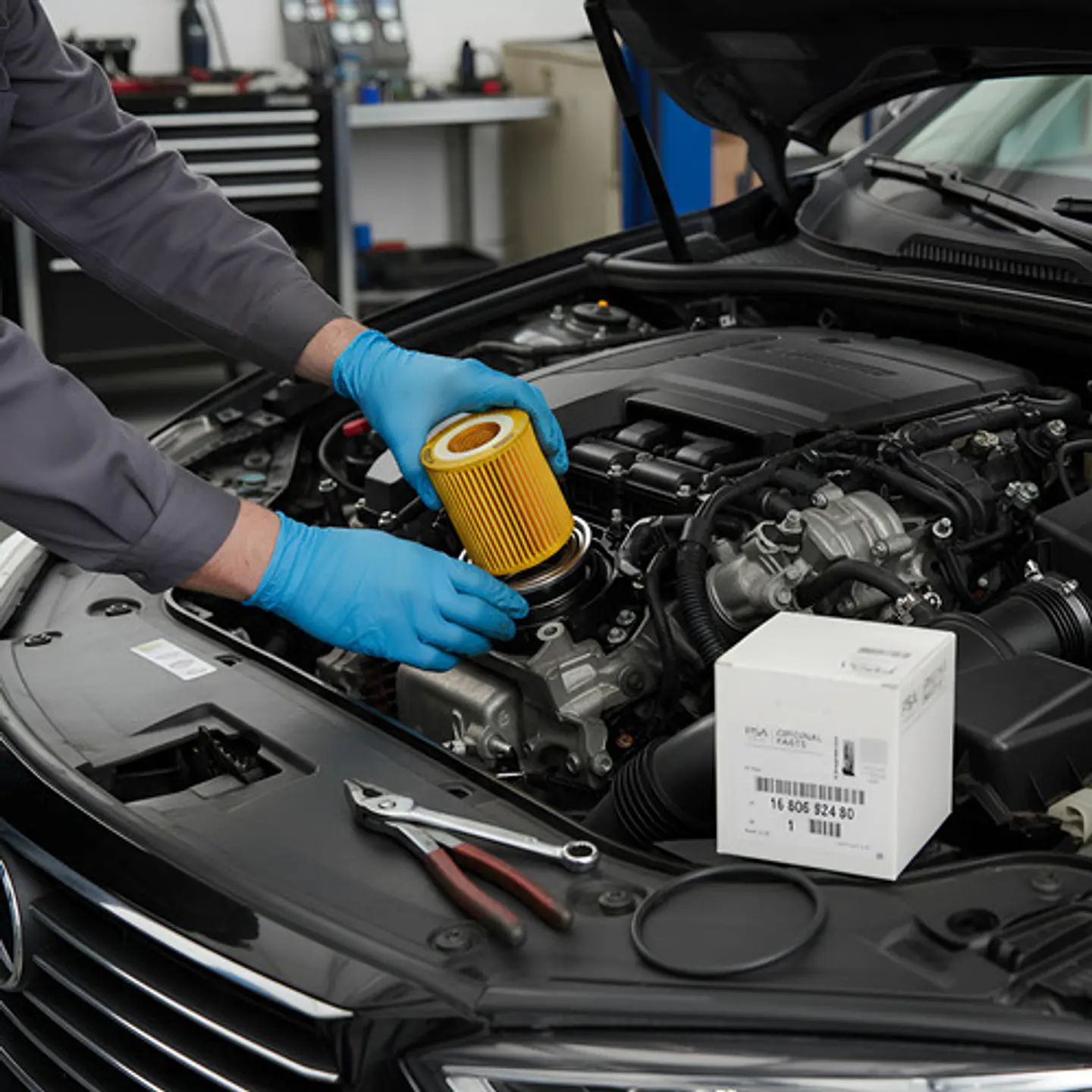 Filtro De Aceite Original Peugeot 3008 1.5 Diesel 2020-2024 1