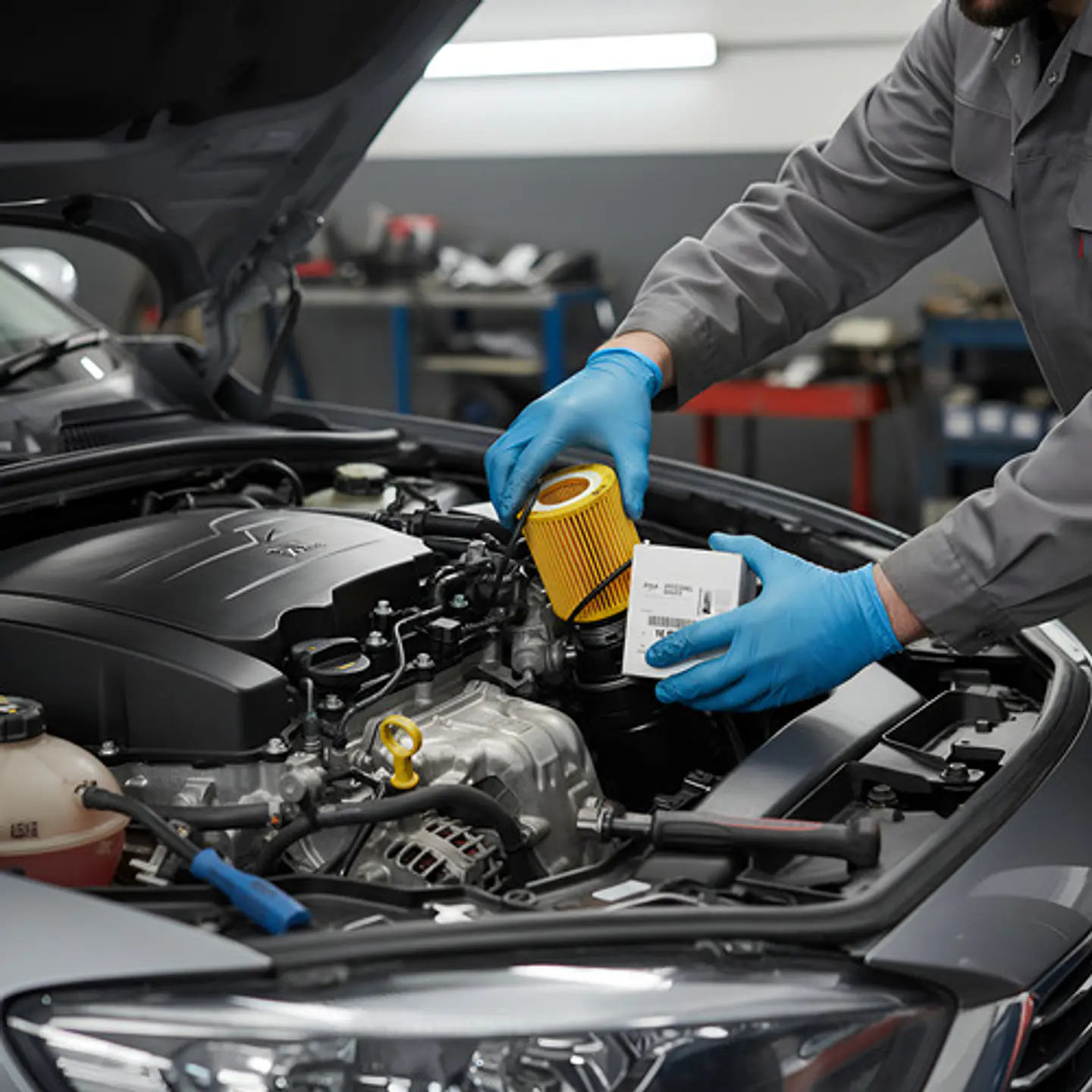 Filtro De Aceite Original Peugeot 3008 1.5 Diesel 2020-2024 5