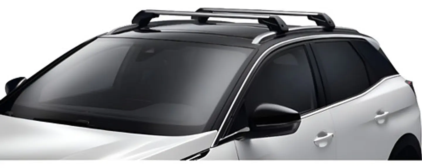 Jgo. Barras De Techo Transversales Para Peugeot New 3008 1