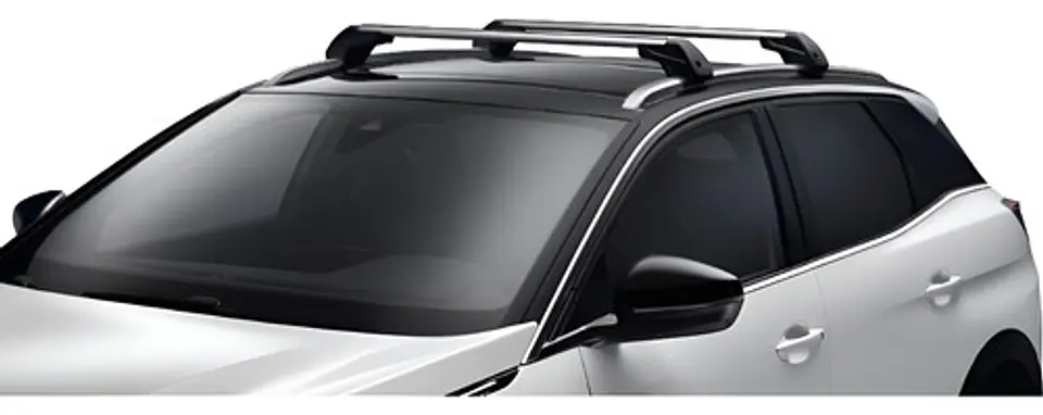 Jgo. Barras De Techo Transversales Para Peugeot New 3008 1