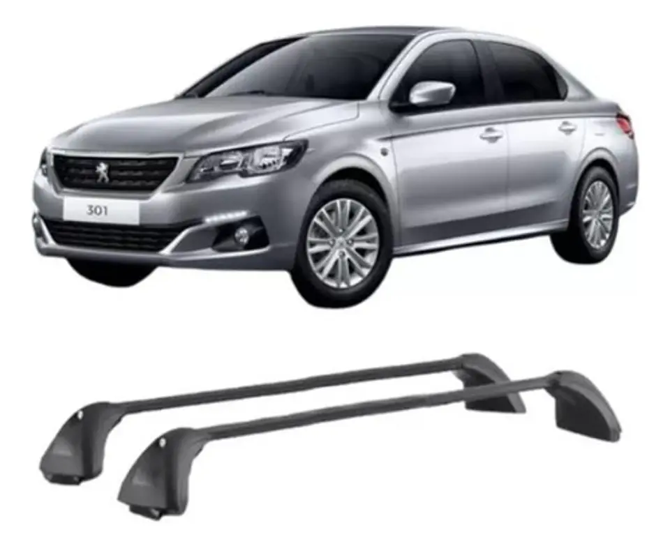 Juego Barras Transversales Techo Para Peugeot 301 2