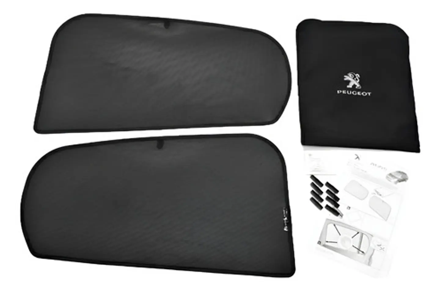 Jgo 2 Parasoles Ptas. Trasera Peugeot Neuvo 208 (2022-2024) 2